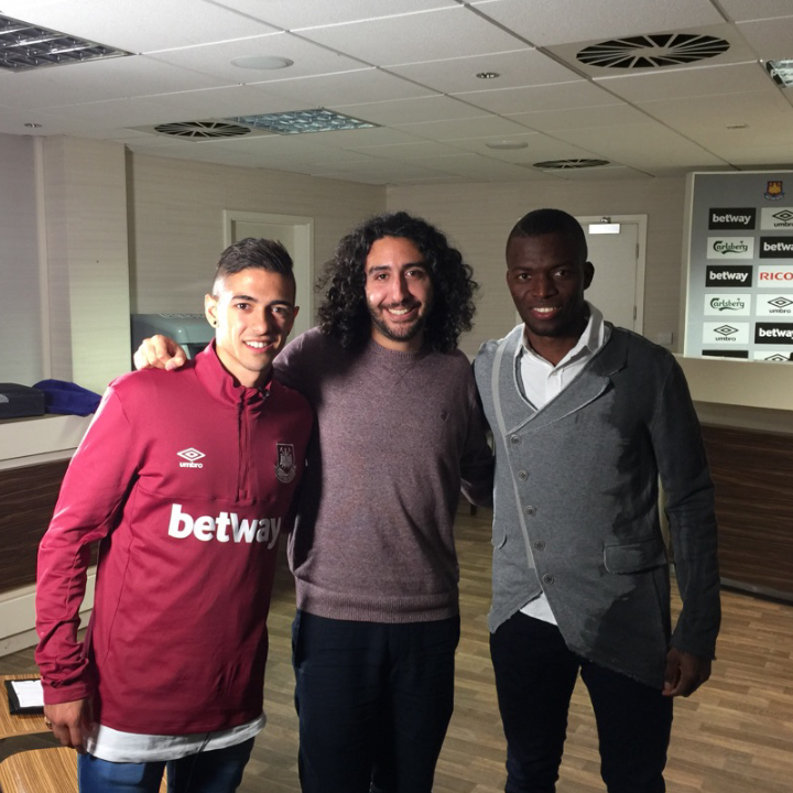 Marc Joss consecutive football interpreter at Upton Park
