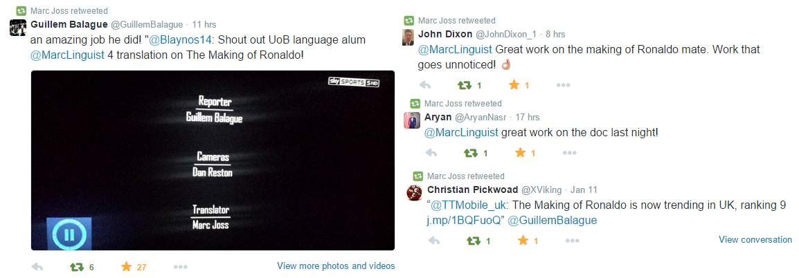 Tweets about 'The Making of Ronaldo'