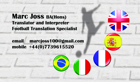 Marc Joss Business Card
