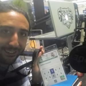 Marc Joss footabll interpreter at Wembley