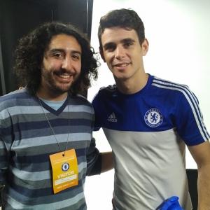 Marc Joss, Portuguese-English football interpreter with Chelsea's Oscar