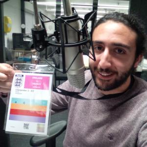 Marc Joss, English French translator at Wembley